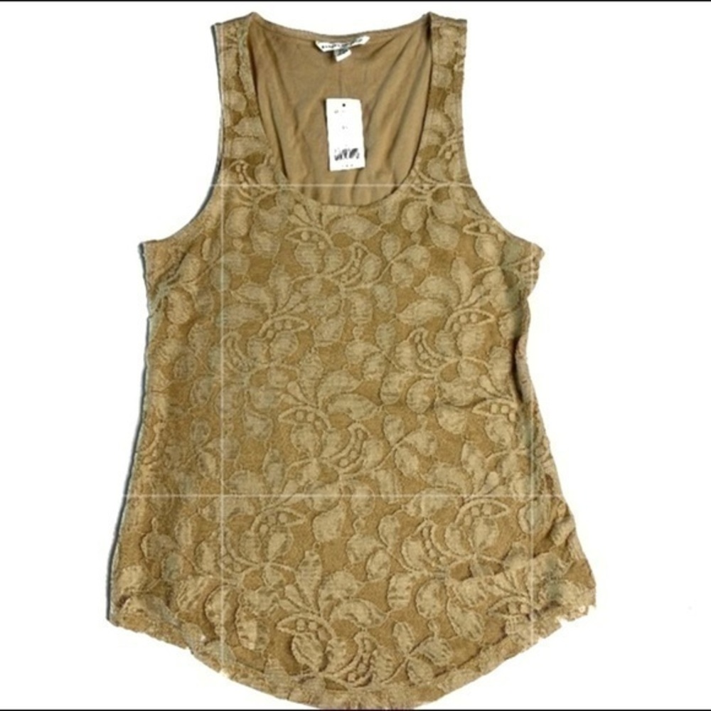 Banana Republic XS tan tank
